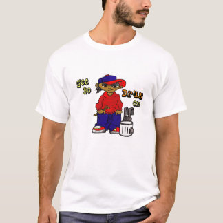 Erhalten Sie Yo Trommel an! T-Shirt