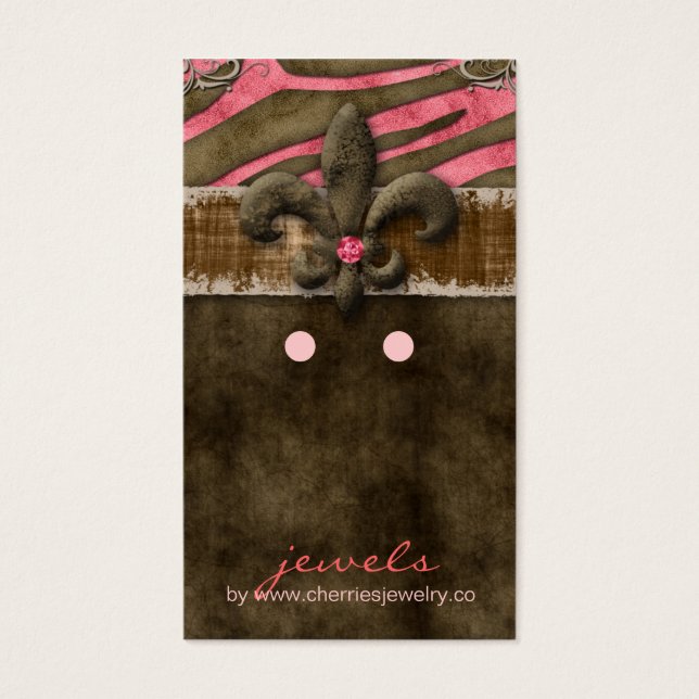 Erhalten von Grafikkarten Niedliche Zebra-Lilie (Vorderseite)