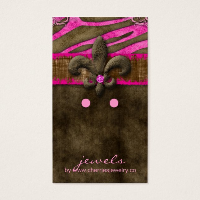 Erhalten von Grafikkarten Niedliche Zebra-Lilie (Vorderseite)