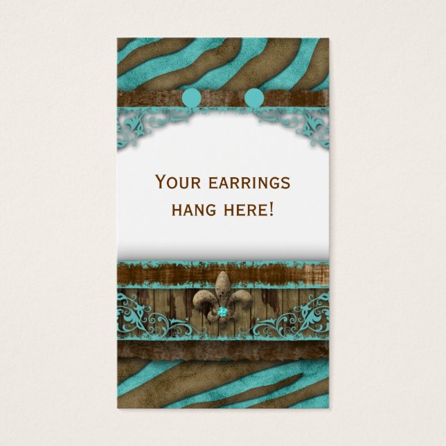 Erhalten von Grafikkarten Niedliche Zebra-Lilie (Vorderseite)