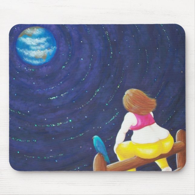 Erhalten weg von ihm aller mousepad (Vorne)