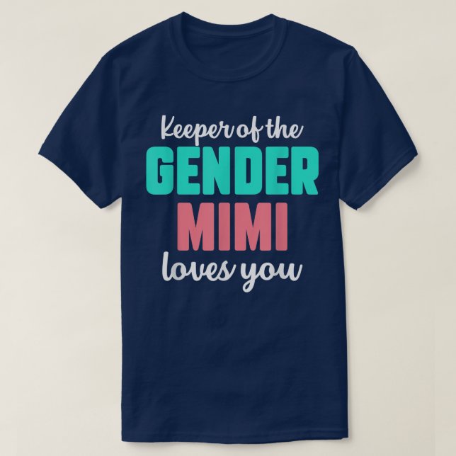 Erhaltung der geschlechtsspezifischen Mimi-Lieben  T-Shirt (Design vorne)