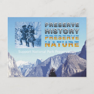 Erhaltung des ABH-Nationalparks Postkarte