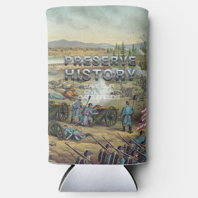 Erhaltung des Schlachtfeldes von ABH Ziviler Krieg Selters Dosenkühler (Vorderseite)