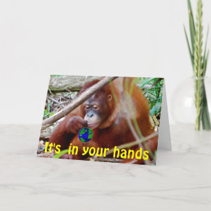 Erhaltung - in Ihren Händen Karte