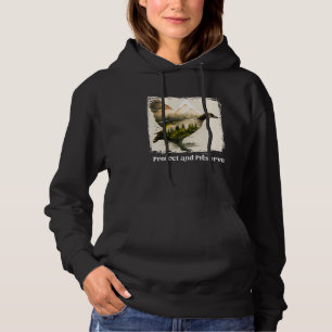 Erhaltung und Schutz des Vintagen Nationalparks co Hoodie