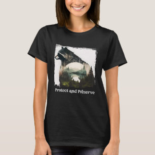Erhaltung und Schutz des Vintagen Nationalparks T-Shirt