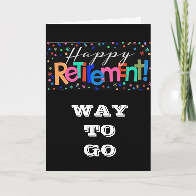 ***ERHALTUNG*** ZEIT IHRER LEBENS-GLÜCKWÜNSCHE KARTE (Vorderseite)