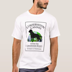 Erhaltungs-Hundes-Logo-T-Shirt T-Shirt