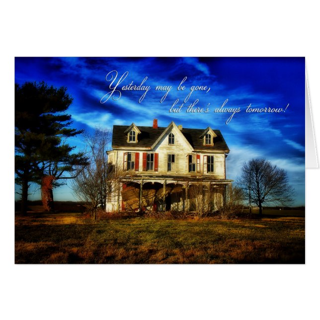 Erhaltungskarte - Immer morgen (Vorderseite (Horizontal))