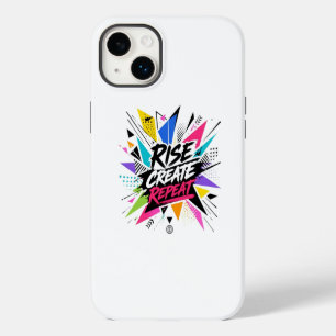 Erhebe dich, schaffe, wiederhole - Inspirierende M Case-Mate iPhone 14 Plus Hülle