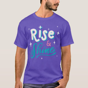 Erhebe dich, scheine 70er lustig T-Shirt