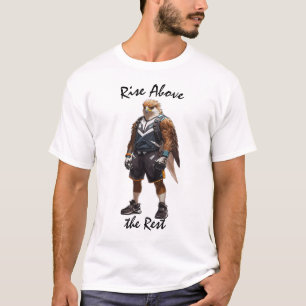Erhebe dich über den Rest Eagle Warrior T-Shirt