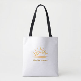 Erhebe dich wie die Sonne Inspirations-Minimalist-