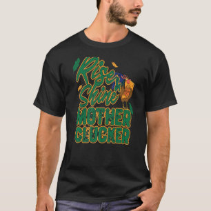 Erheben Sie sich & Scheinen Mutter Huhn Lustiges H T-Shirt