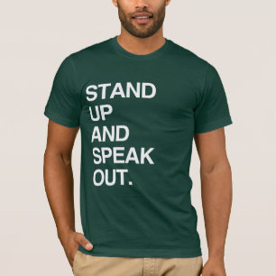 ERHEBT EUCH UND SPRICHT AUS T-Shirt
