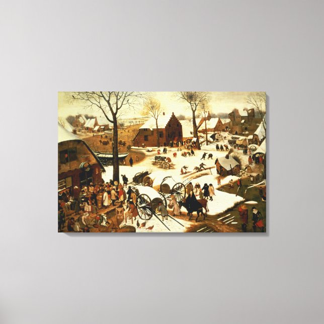 Erhebung in Bethlehem, c.1566 Leinwanddruck (Vorderseite)