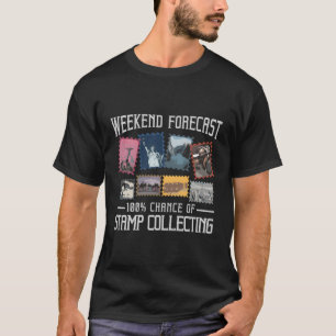 Erhebung von Briefmarke für den Postdienst T-Shirt