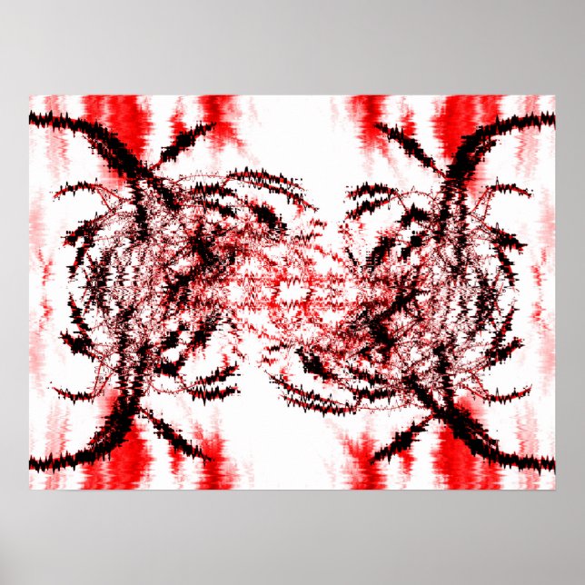 erhitzte Diskussion Poster (Vorne)