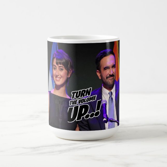 Erhöhe die Lautstärke Kaffeetasse (Mittel)