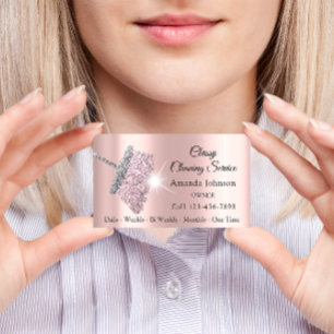 Erhöhen Sie Ihr Reinigungsangebot mit sauberer Tec Visitenkarte