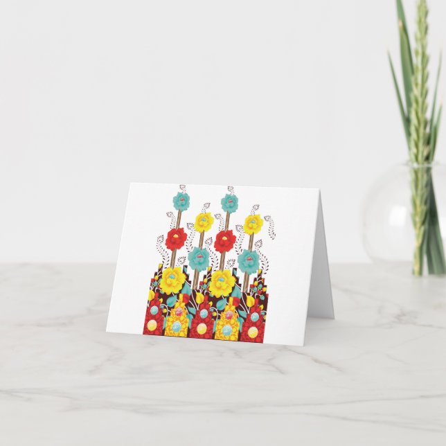 Erhöhen Sie Ihre Dankeschön-Notizen mit moderner T Dankeskarte (Vorderseite)