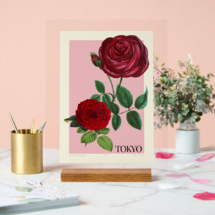 Erhöhen Sie Ihre Dekoration mit Blume TOKYO Poster