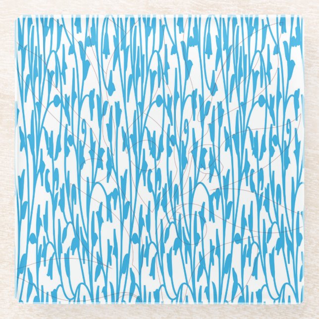 Erhöhen Sie Ihre Markenbezeichnung mit hochwertige Glasuntersetzer (Vorderseite)