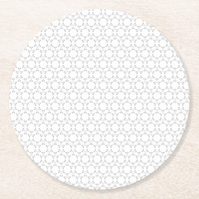 Erhöhen Sie Ihre Markenbezeichnung mit hochwertige Runder Pappuntersetzer (Vorderseite)