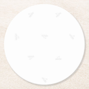 Erhöhen Sie Ihre Markenbezeichnung mit hochwertige Runder Pappuntersetzer