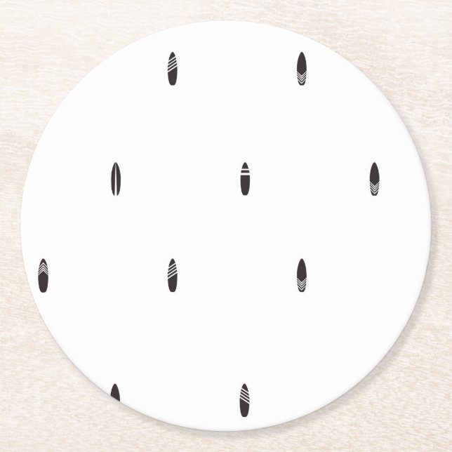 Erhöhen Sie Ihre Markenbezeichnung mit hochwertige Runder Pappuntersetzer (Vorderseite)