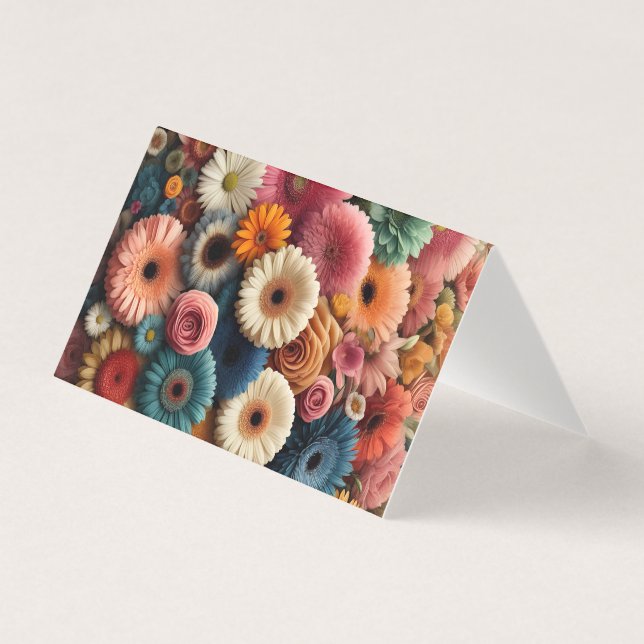 Erhöhen Sie Ihre Raumfarbe Gerbera Daisy Floral (Vorderseite)