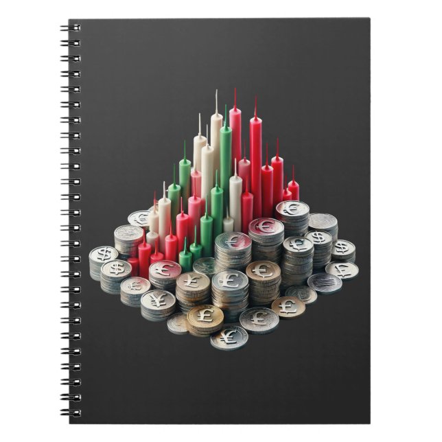 Erhöhen Sie Ihren Platz mit der handelsüblichen in Notizblock (Vorderseite)