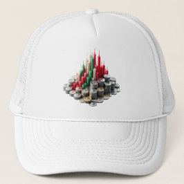 Erhöhen Sie Ihren Platz mit der handelsüblichen in Truckerkappe