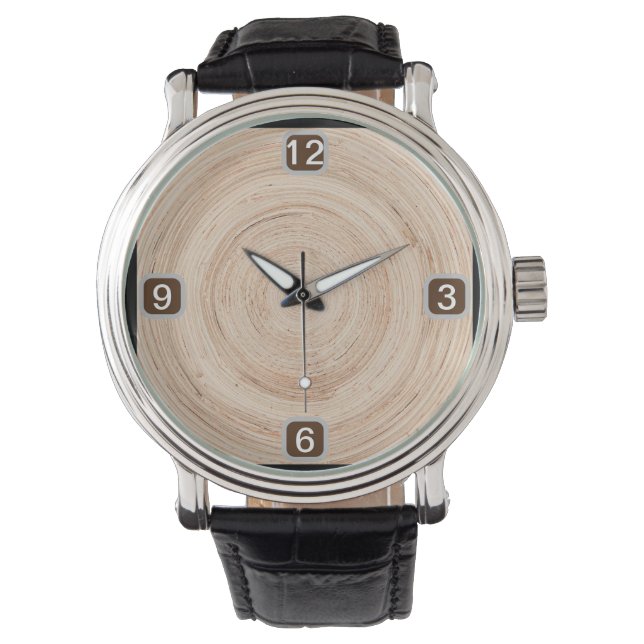 Erhöhen Sie Ihren Stil mit anpassbaren Armbanduhre Armbanduhr (Vorderseite)