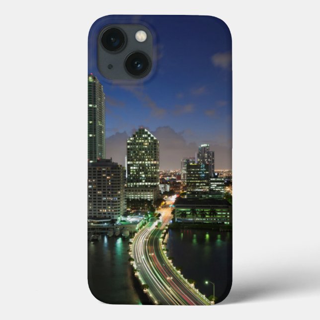 Erhöhte Skyline der Stadt Case-Mate iPhone Hülle (Rückseite)