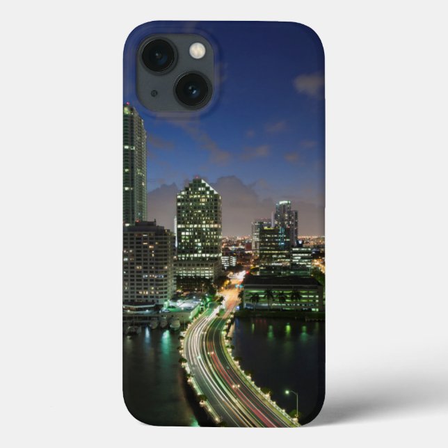 Erhöhte Skyline der Stadt Case-Mate iPhone Hülle (Rückseite)