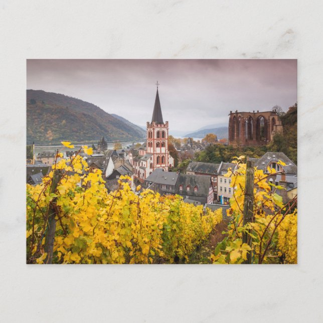 Erhöhte Stadtsicht | Deutschland Postkarte (Vorderseite)