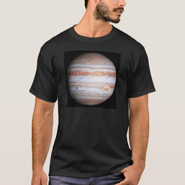 ERHÖHTES Bild der Jupiter Cassini Flyby NASAs T-Shirt (Vorderseite)