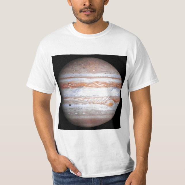 ERHÖHTES Bild der Jupiter Cassini Flyby NASAs T-Shirt (Vorderseite)