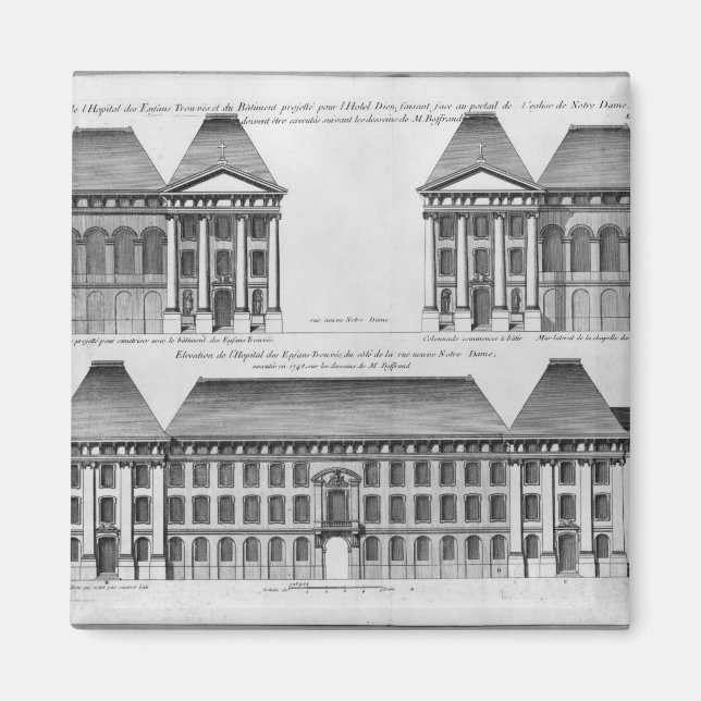 Erhöhung der Hopital des Enfants Trouves Magnet (Vorne)