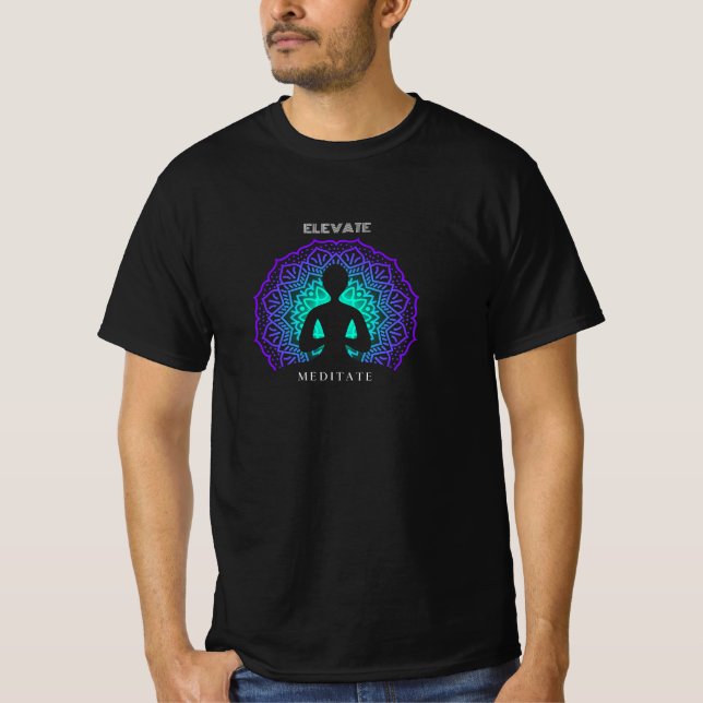 Erhöhung des Meditationswerts T-Shirt (Vorderseite)