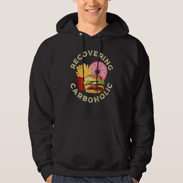 Erholender Carboholiker Hoodie (Vorderseite)