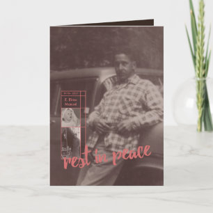 Erholung bei Einladungen zur Friedensbeerdigung