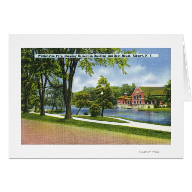 Erholung Bldg & Boathouse (Vorderseite (Horizontal))