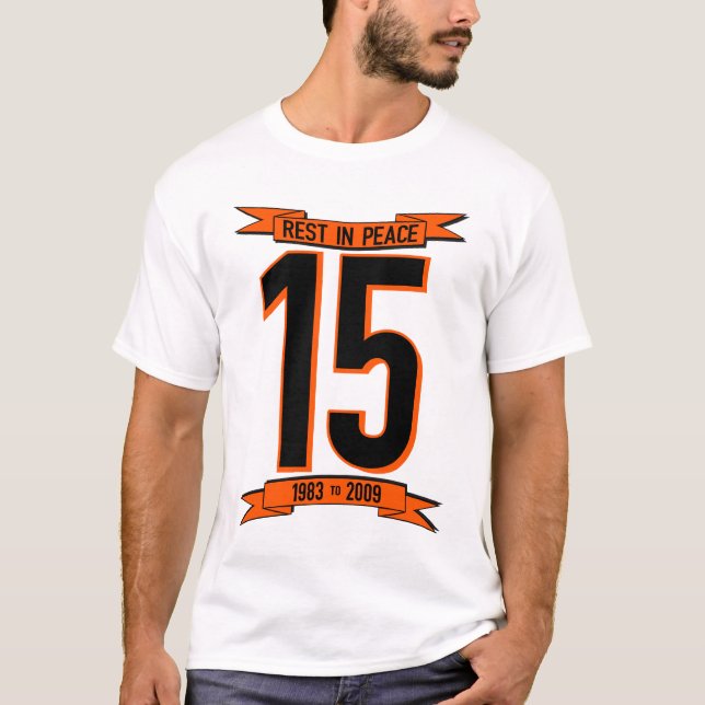Erholung Chris Henry im Frieden Bengals T-Shirt (Vorderseite)