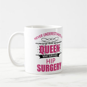 Erholung der angesagten Operation für Frauen Kaffeetasse