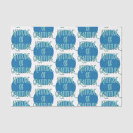 Erholung der Dankbarkeit Slogan Seidenpapier