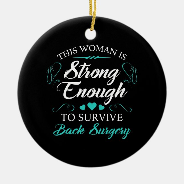 Erholung "Frauen in der Operation" Keramik Ornament (Vorne)