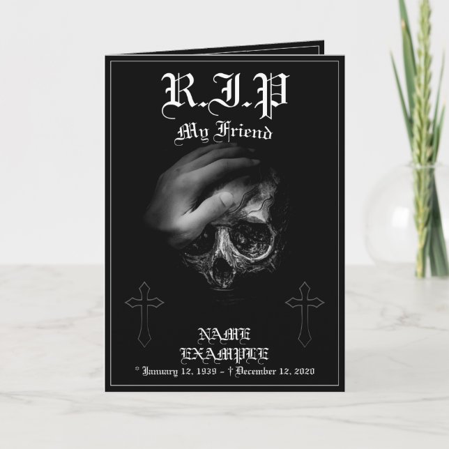 Erholung für Frieden mein Freund Karte (Vorderseite)